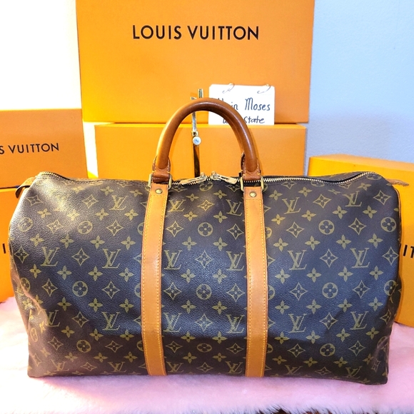 ❌💥SOLD💥❌Keepall 50 Louis Vuitton Travel Bag - Picture 2 of 15